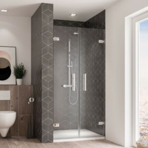 Vanta Pendeltür für Nische, rahmenlos