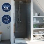 Marvie 72 Lana 6 Drehtür für Nische, Anschlag links