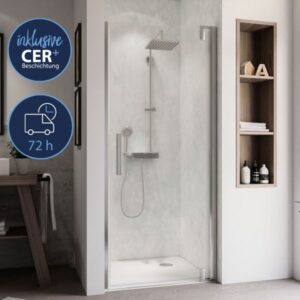 Marvie 72 Marvie Design Drehtür für Nische, Anschlag rechts