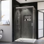 Norma  Schiebetür 2-teilig für Seitenwand Anschlag links