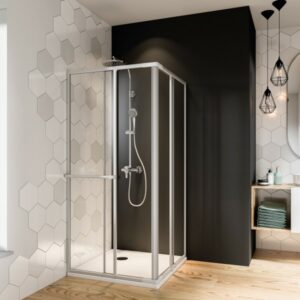 Mara Kretana Eckeinstieg Schiebetür 4-teilig, Höhe 1850mm